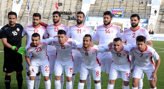 تشكيلة المنتخب التونسي أمام نظيره المصري