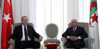 الجزائر وتركيا تتفقان على دعم مخرجات مؤتمر برلين حول ليبيا خلال زيارة أردوغان