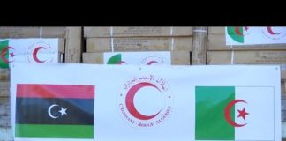 الجزائر ترسل 100 طن مساعدات للشقيقة ليبيا