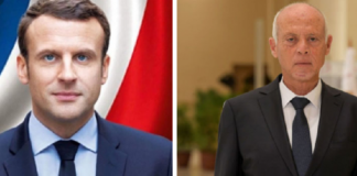 قيس سعيّد يتلقّى اتصالا من ماكرون ويحطه علما بما تمّ التوصل إليه في مؤتمر برلين