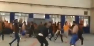 فيديو: اعتداء امن القاهرة على جمهور الترجي