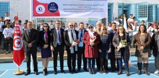 تدشين ملعب كرة قدم في المركب الشبابي بالقيروان الشمالية