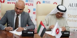 الجامعة الأمريكيّة في رأس الخيمة توقّع اتّفاقيّة مع المجلس الثقافي البريطاني لاعتماد الجامعة كمركز امتحانات