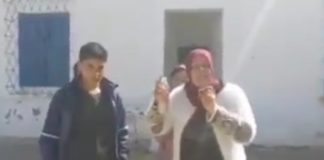 فيديو..المظيلة: ام تسكب البنزين وتهدد بحرق نفسها وأطفالها