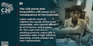بيان عاجل عن مجموعة تواصل المجتمع المدني إلى القمة الافتراضية لقادة الدول العشرين حول كوفيد-19: الواقع الجديد يحتِّم تبنّي أولويات جديدة
