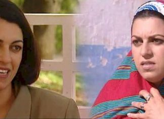 صورة: الممثلة التونسية لمياء العمري تحتفل بطلاقها