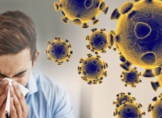 دراسة: كورونا يبقى 30 دقيقة في الهواء ويتطاير إلى 4.5 متر