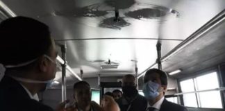 يتحكم فيها السائق: منظومة آليه لتعقيم كل حافلة خلال كل رحلة