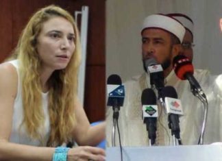 “صورة ” رضا الجوادي لـشيراز العتيري : شدي دارك كفى تدميرا للأخلاق