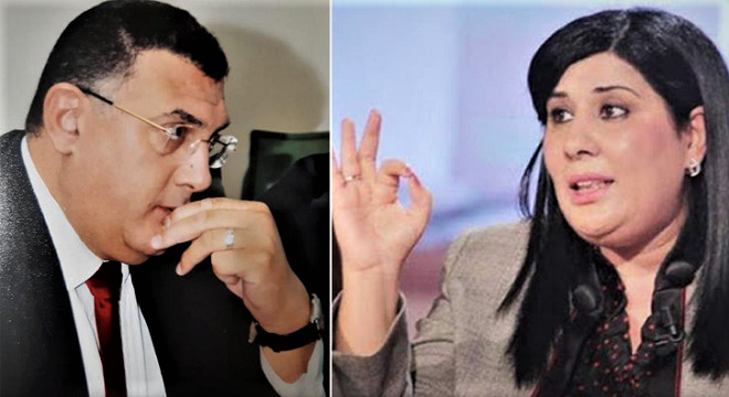 -عياض اللومي -عبير موسي-Yadh Elloumi dément et porte plainte contre Abir Moussi