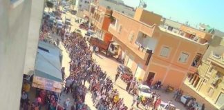 صورة اليوم: صور صادمة من أمام مكتب بريد بوحجلة بالقيروان