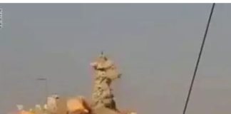 بالصور : تفجير ضريح النبي يونس، والعثور على قصر آشوري أسفله