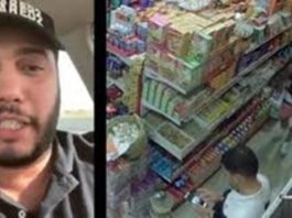 فيديو..بعد سرقة “الجبن والمقروض”..ﺭﺩ ﺻﺎﺣﺐ ﺍﻟﻤﻐﺎﺯﺓ على ﻃﺎﺭﻕ ﺑﻌﻠﻮﺵ