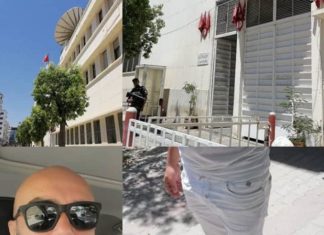 صور: منع الممثل معز التومي من دخول الإذاعة الوطنية بسبب ارتدائه “شورط”