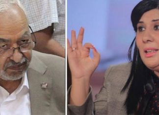 فيديو..مشاحنات بين نواب كتلة حركة النهضة والدستوري الحر أمام مكتب رئيس مجلس نواب الشعب