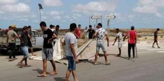 لليوم الرابع..غلق الطريق بين بن قردان ورأس جدير