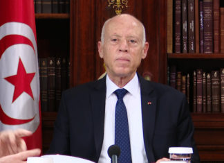 ادارة الفايسبوك تحذف هذا المقطع من كلمة قيس سعيد ..