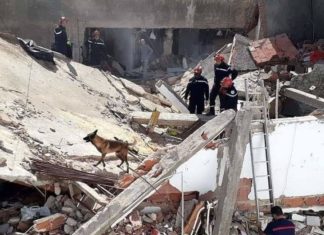 انفجار قارورة غاز بحي الزهور ..انتشال جثة ثانية تحت الأنقاض