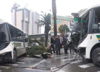 حادث مرور محمد الخامس: نقل سائقي الحافلتين إلى العناية المركزة