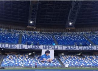 رسميا.. تخليد اسم مارادونا على ملعب نابولي