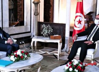 رئيس الحكومة يستقبل وزير الداخلية الفرنسي