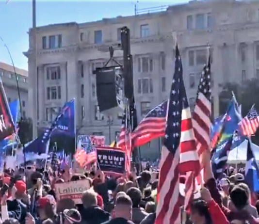 فيديو: موكب ترامب يمر عبر حشود من أنصاره في واشنطن