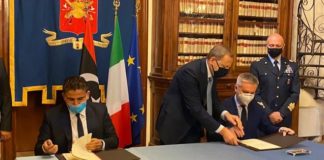 وزير الدفاع في حكومة الوفاق الوطني الليبية يعلن توقيع اتفاقية عسكرية مع إيطاليا