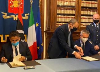 وزير الدفاع في حكومة الوفاق الوطني الليبية يعلن توقيع اتفاقية عسكرية مع إيطاليا