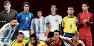 صورة : “فرانس فوتبول” تعلن القائمة النهائية لأفضل تشكيلة في التاريخ