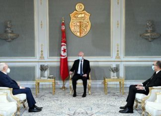 لهذا السبب اجتمع قيس سعيد بالمشيشي والغنوشي