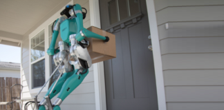 إل جي: خدمة توصيل الطلبات عبر الروبوتات