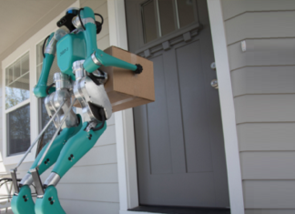 إل جي: خدمة توصيل الطلبات عبر الروبوتات