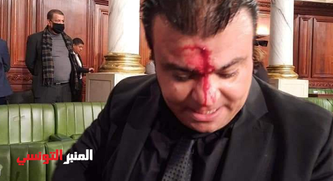 العنف يتسبب في إيقاف الجلسة العامة