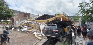 زلزال يضرب أندونيسيا ويخلف 34 قتيلا ومئات الجرحى