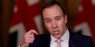 وزير الصحة البريطاني: وضع النظام الصحي في البلاد بحالة خطيرة جدا جدا