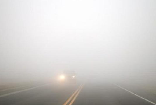 ضباب كثيف صباحا