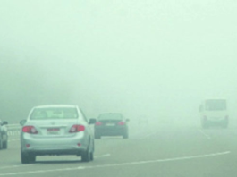 ضباب كثيف يحجب الرؤية