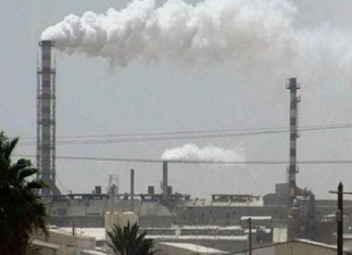 حريق هائل بالمنطقة الصناعية المتاخمة للمجمع الكيميائي بقابس