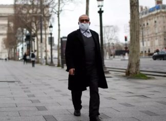 ارتداء الكمامات في شوارع باريس إجباري