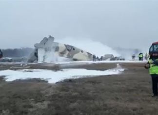 4 قتلى في حادث تحطّم طائرة في كازاخستان