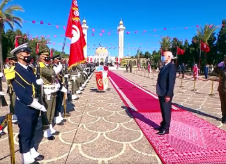 قيس سعيد يحيي الذكرى 21 لرحيل الرئيس الحبيب بورقيبة