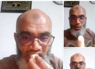 محمد الهنتاتي يعلن ان الاربعاء أول ايام العيد ويقوم بالافطار على المباشر