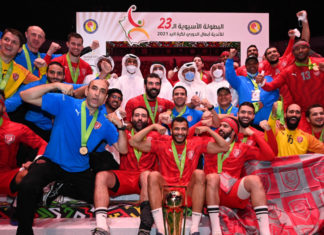 كرة اليد: صفَر والحاج يوسف يُتوّجان ببطولة آسيا للأندية البطلة