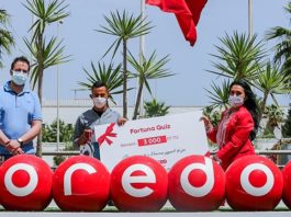 Ooredoo تكرّم أوّل الفائزين بمسابقة Fortuna Quiz