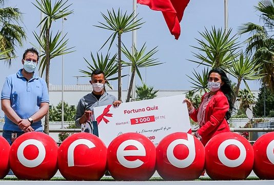 Ooredoo تكرّم أوّل الفائزين بمسابقة Fortuna Quiz