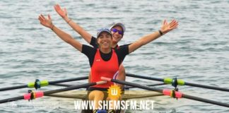 الأولمبياد (التجديف): مركز رابع في النهائي ج للثنائي النسائي الكريمي والطّيب