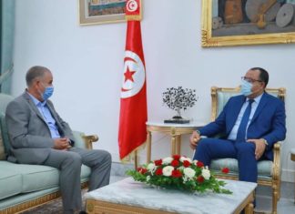 لقاء رئيس الحكومة والطبوبي: الوضع الوبائي يتطلب تضافر جهود الجميع