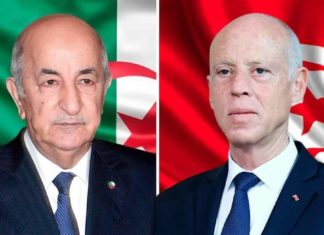 قيس سعيّد والرئيس الجزائري يتبادلان التهاني بمناسبة حلول عيد الأضحى