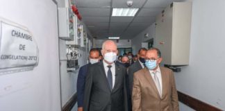 سعيد: في نشرات الانباء يتحدثون عن جلود الأضاحي و لا يتحدثون عن مكالمات قُمت بها مع رؤساء دول شقيقة و سيأتي الوقت الذي يعرف فيه التونسيون الكثير من الحقائق