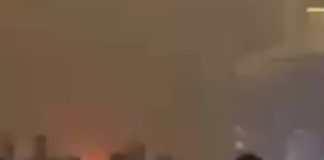 حي التضامن: غلق الطريق وإشعال النيران(فيديو)